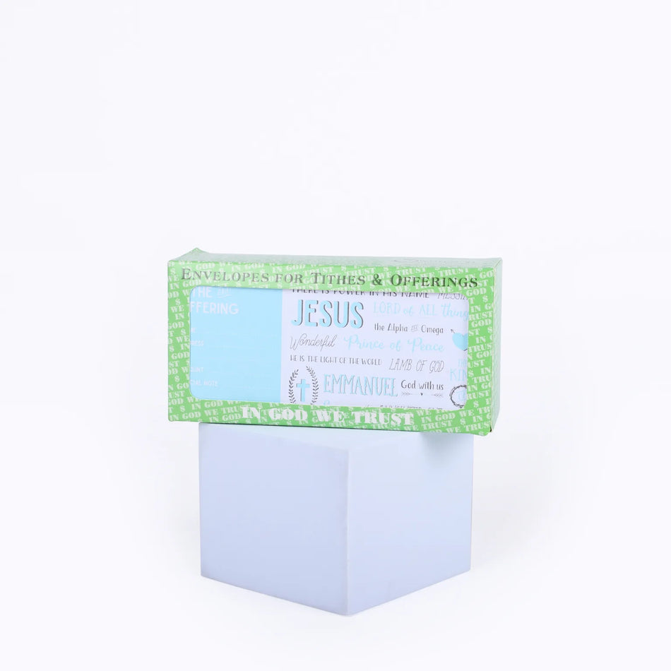 Offering Envelope – Names Of Jesus – 100Ct