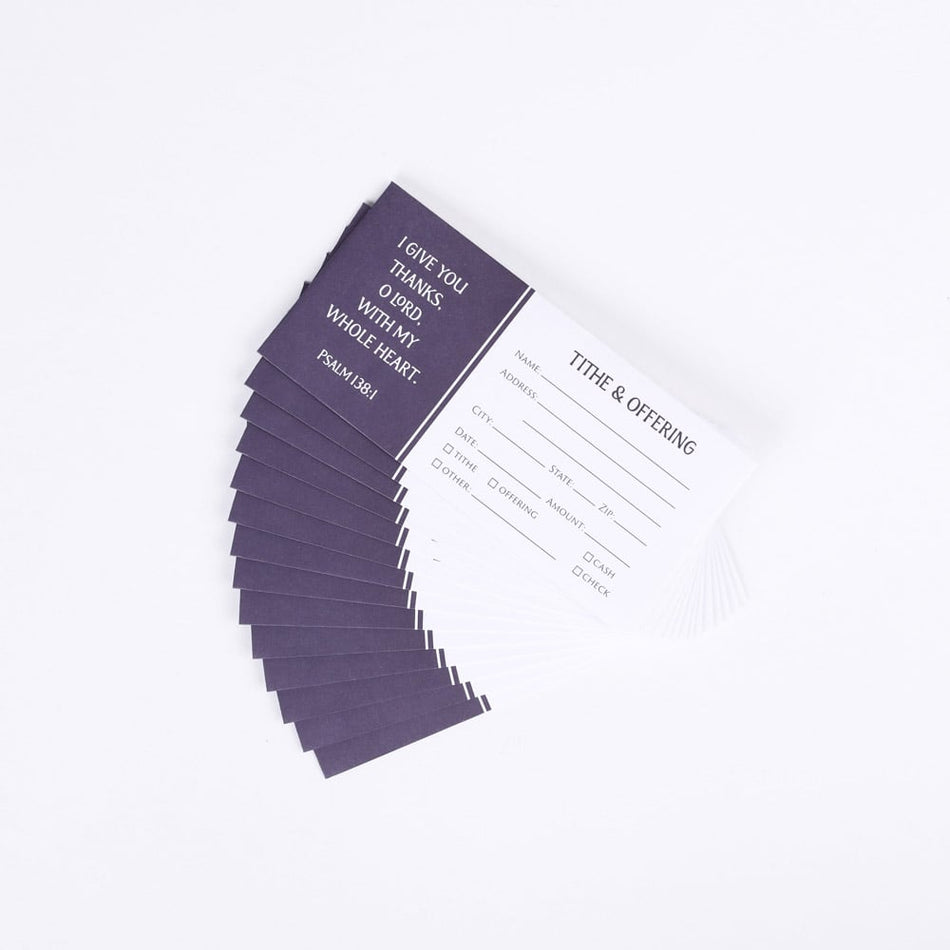 Envelope for Tithe and Offering - Give Thanks - 100 Ct. by Swanson Christian Products, product view 2