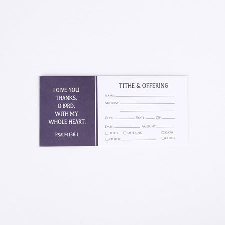 Envelope for Tithe and Offering - Give Thanks - 100 Ct. by Swanson Christian Products, product view 4