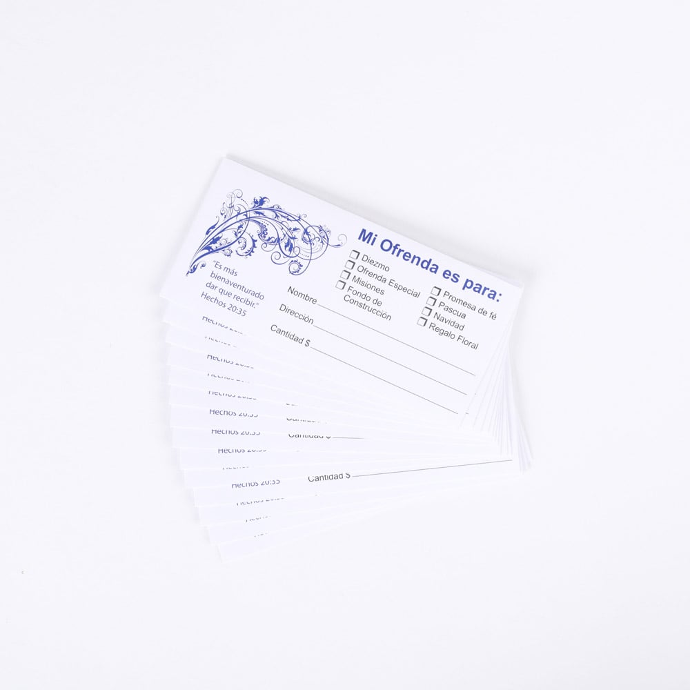 Envelope for Tithe and Offering - I Love My Church - 100 Ct. by Swanson Christian Products, product view 5