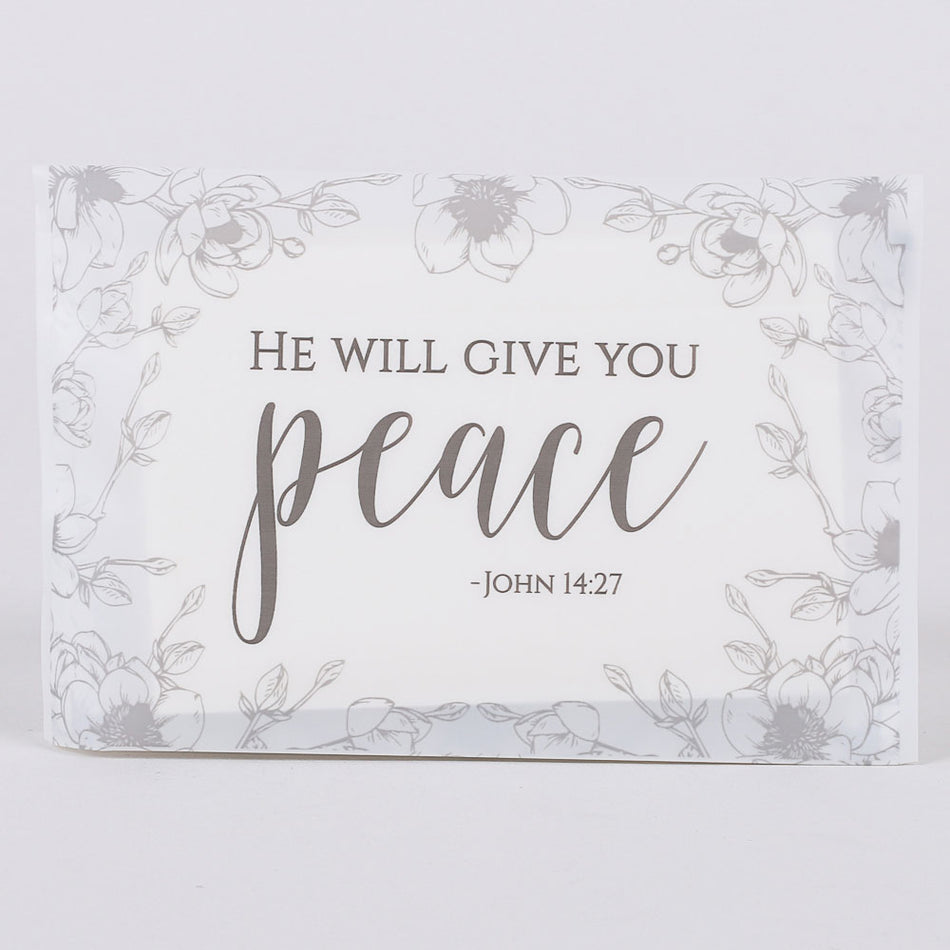 Faith Message Pocket Tissues | Inspirational Themes | 12 or 30 Packs
