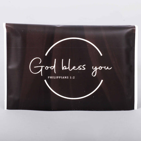 TISSUE GOD BLESS YOU GREYS PK30