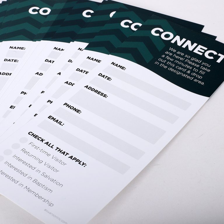 Connection Card Green 50ct