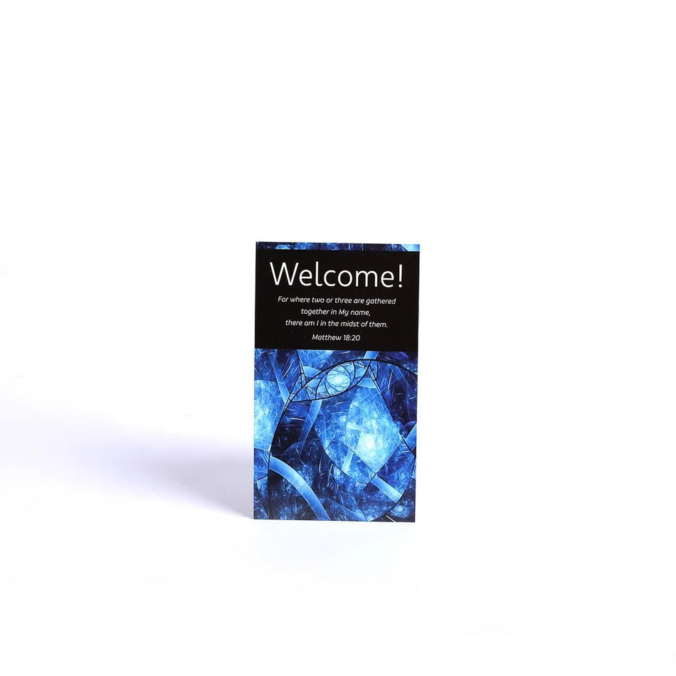 Visitor Connect cards – Matthew 18:20 – 50 Pack