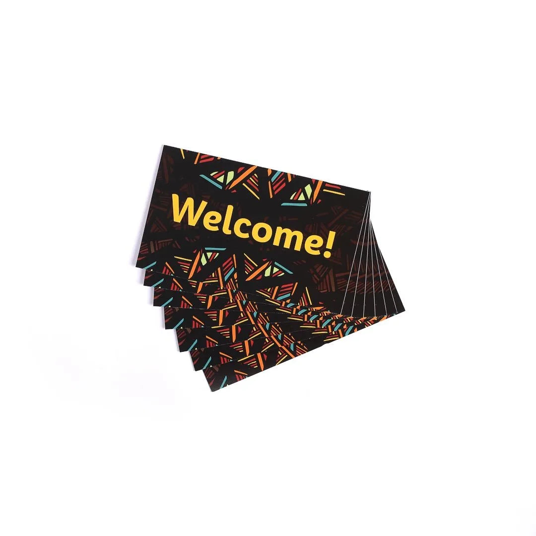 CONNECTION CARD MULTI/BLACK 50CT