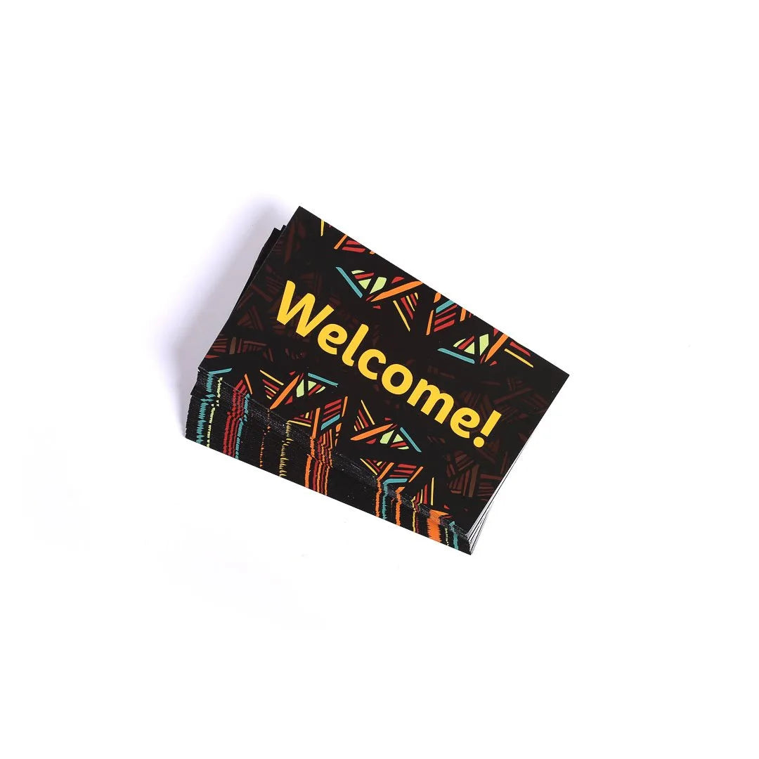 CONNECTION CARD MULTI/BLACK 50CT