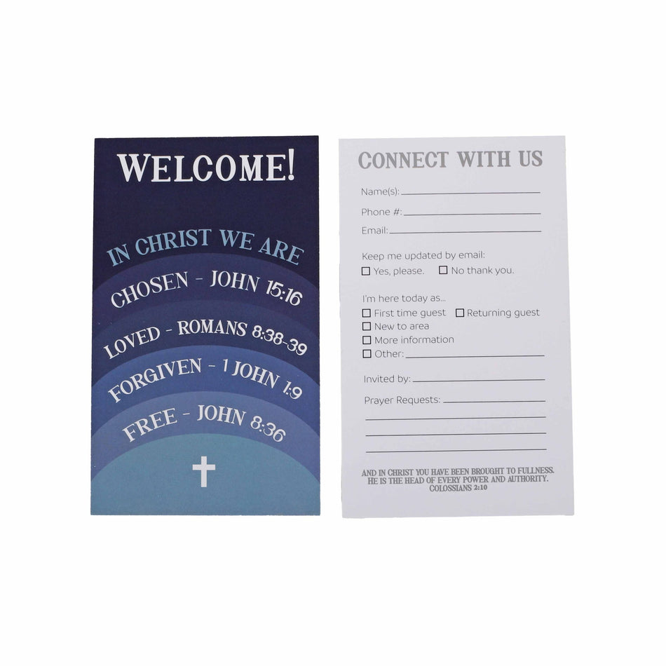 CONNECTION CARD IN CHRIST 50CT