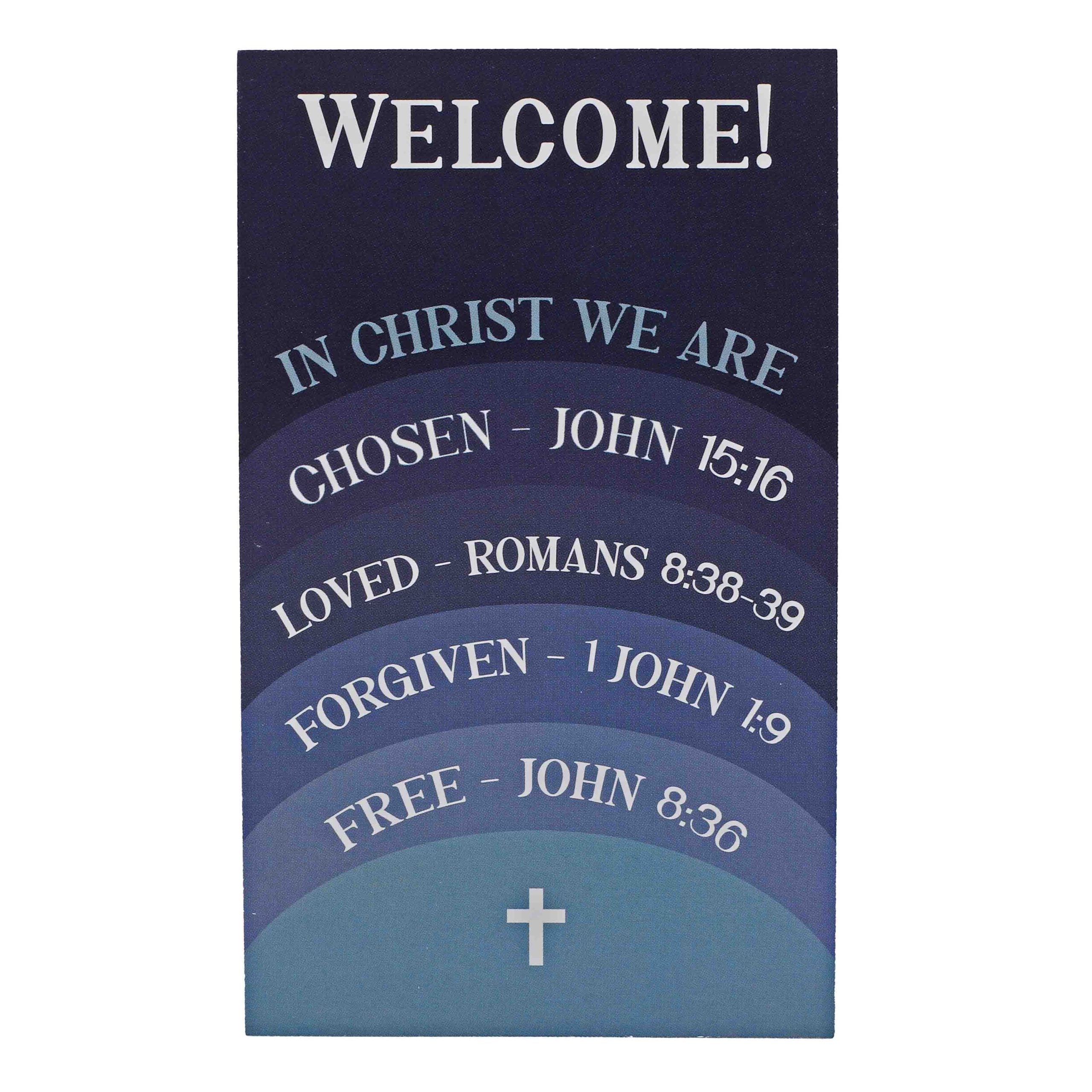 CONNECTION CARD IN CHRIST 50CT