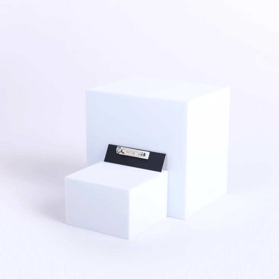 Badge Engraved Elder Gold Safety Catch