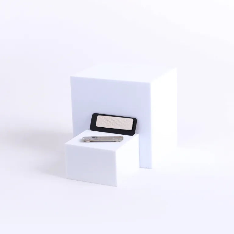 Badge Engraved Contemporary Deacon Gold Magnet