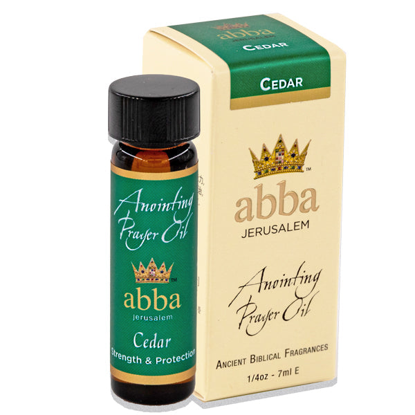 Cedar Anointing/Prayer Oil - 1/4 oz by Anchor Christian Distributors