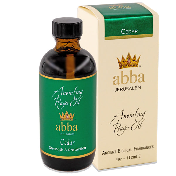 Cedar Anointing/Prayer Oil - 4 oz by Anchor Christian Distributors