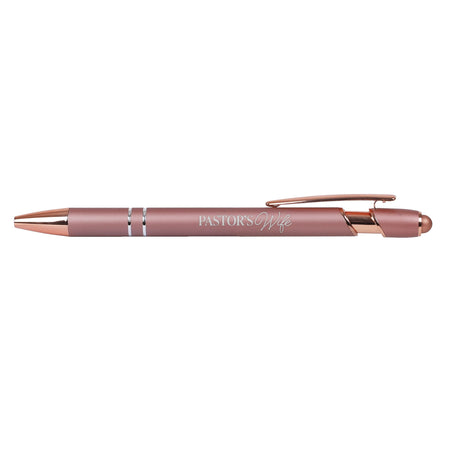 GIFT PEN SOFT TOUCH PASTOR'S WIFE ROSE GOLD