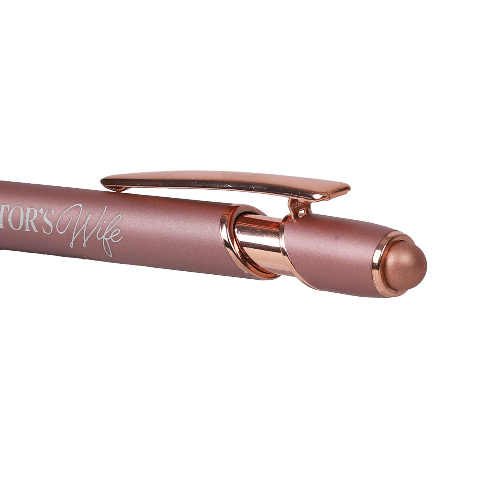 GIFT PEN SOFT TOUCH PASTOR'S WIFE ROSE GOLD