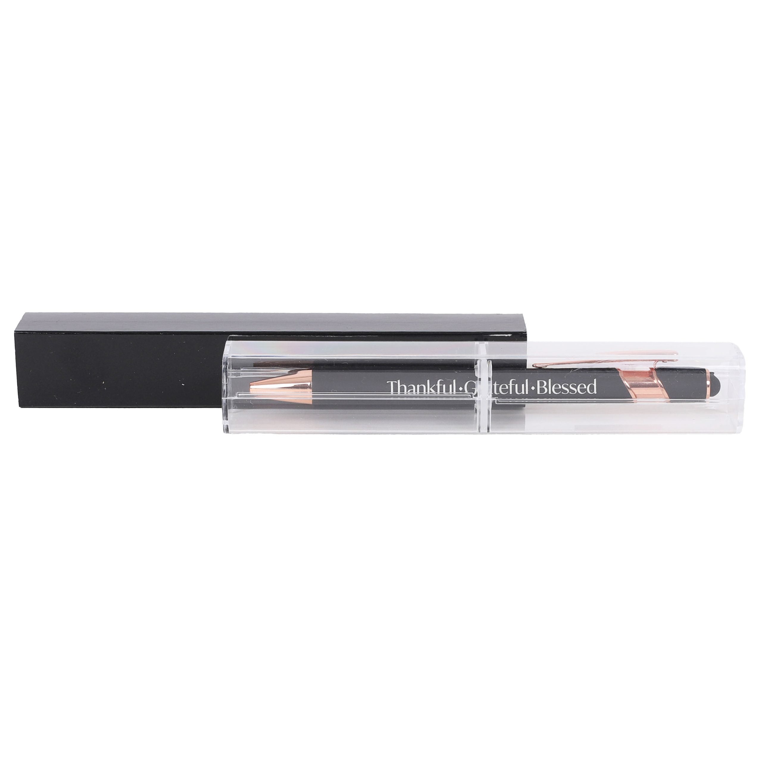 GIFT PEN SOFT TOUCH THANKFUL BLACK