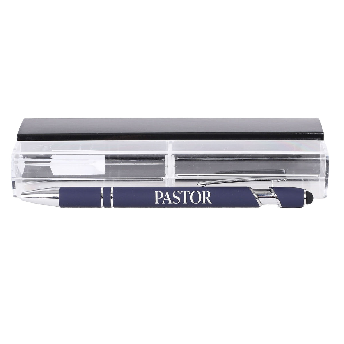 GIFT PEN SOFT TOUCH PASTOR NAVY