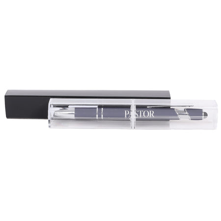 GIFT PEN SOFT TOUCH PASTOR NAVY