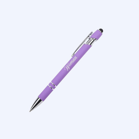 Gift Pen Soft Touch Woman of Faith Lavender by Swanson Christian Products, product view 6