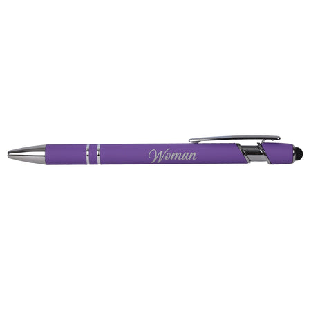 Gift Pen Soft Touch Woman of Faith Lavender by Swanson Christian Products, product view 5