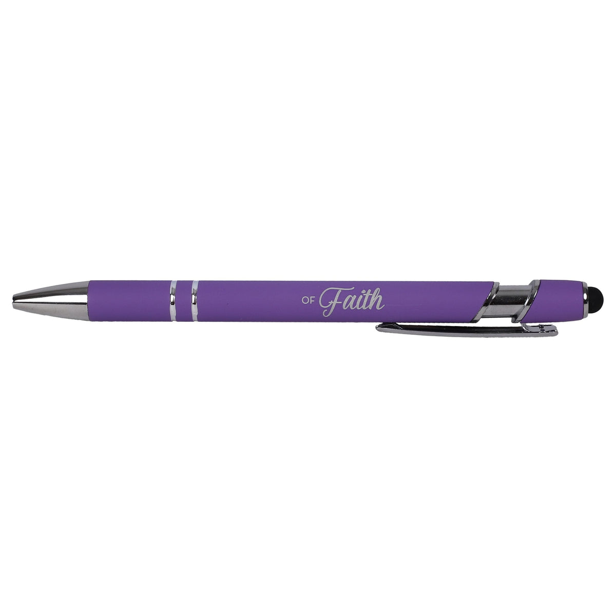 Gift Pen Soft Touch Woman of Faith Lavender by Swanson Christian Products, product view 4