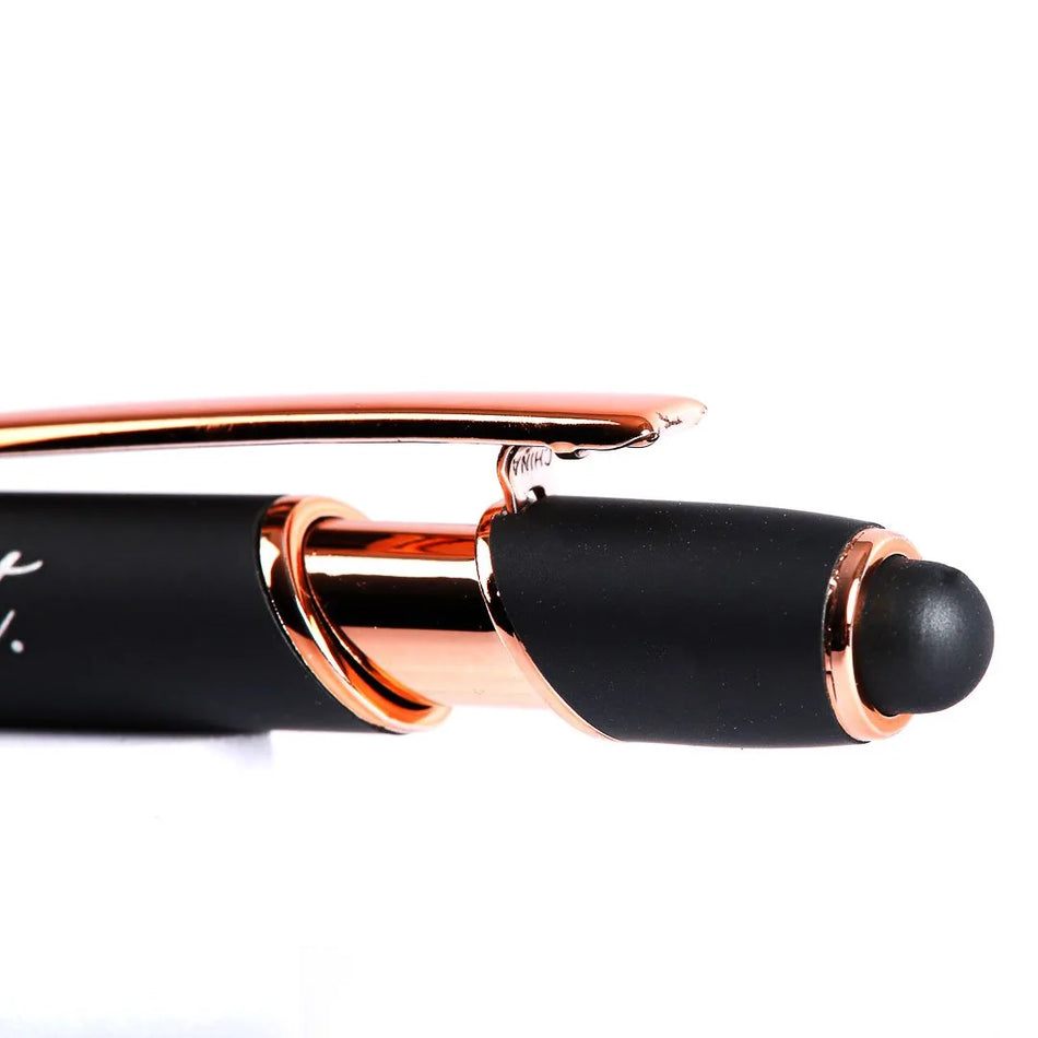 Gift Pen – Pray Wait Trust – Gun Metal – Stylus Tip