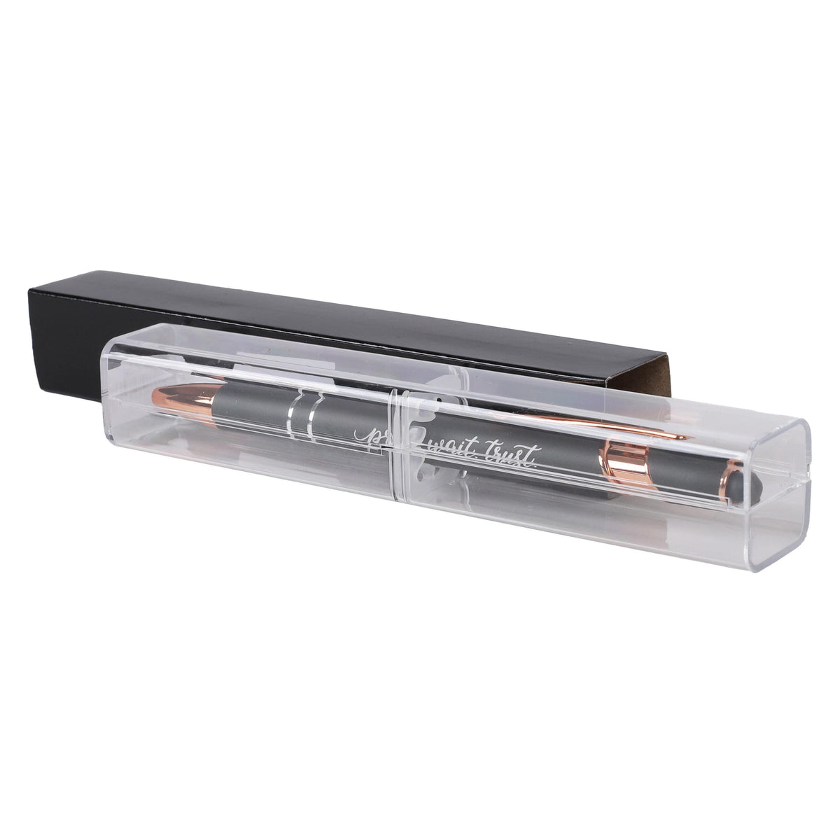 GIFT PEN SOFT TOUCH PRAY WAIT TRUST GUN METAL