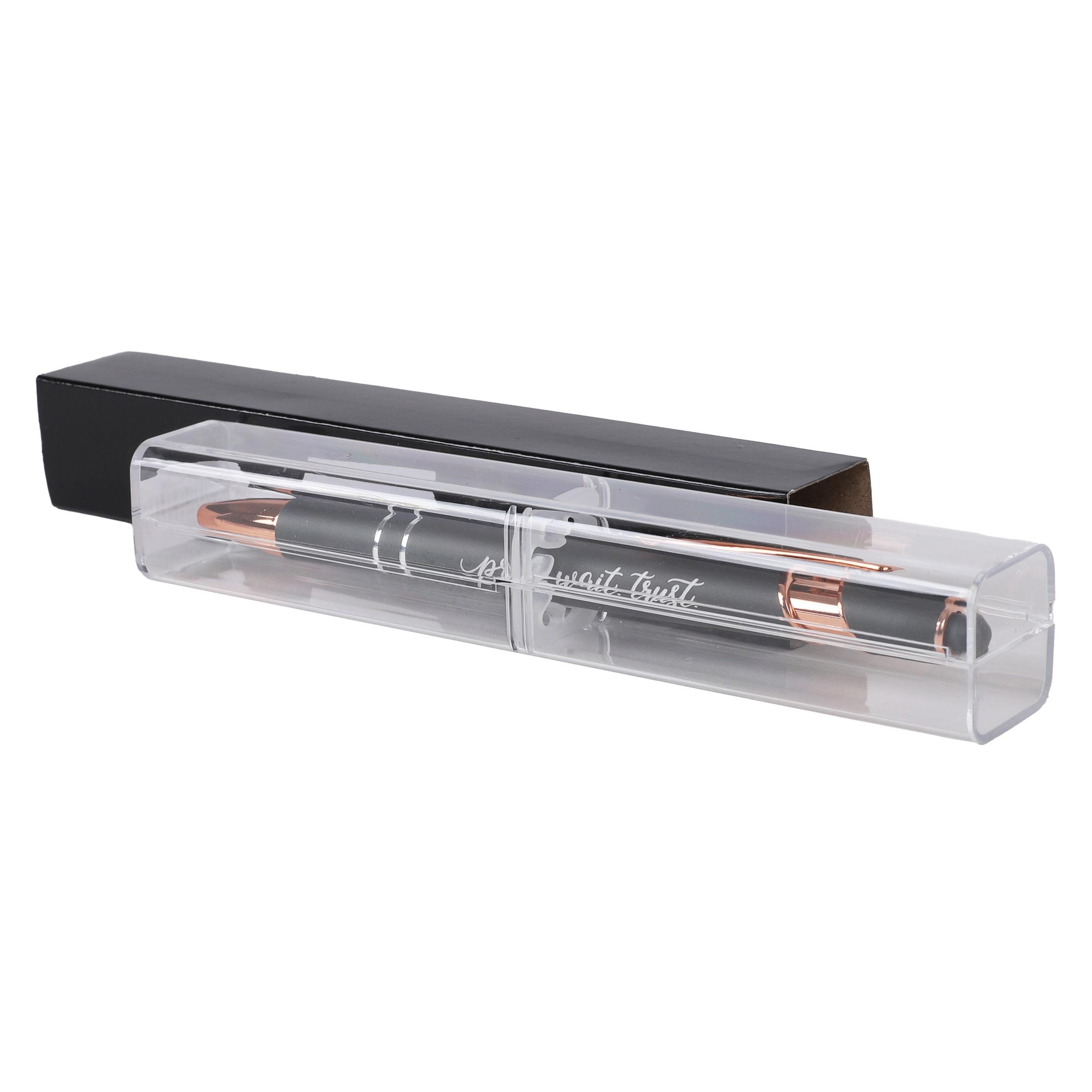 GIFT PEN SOFT TOUCH PRAY WAIT TRUST GUN METAL