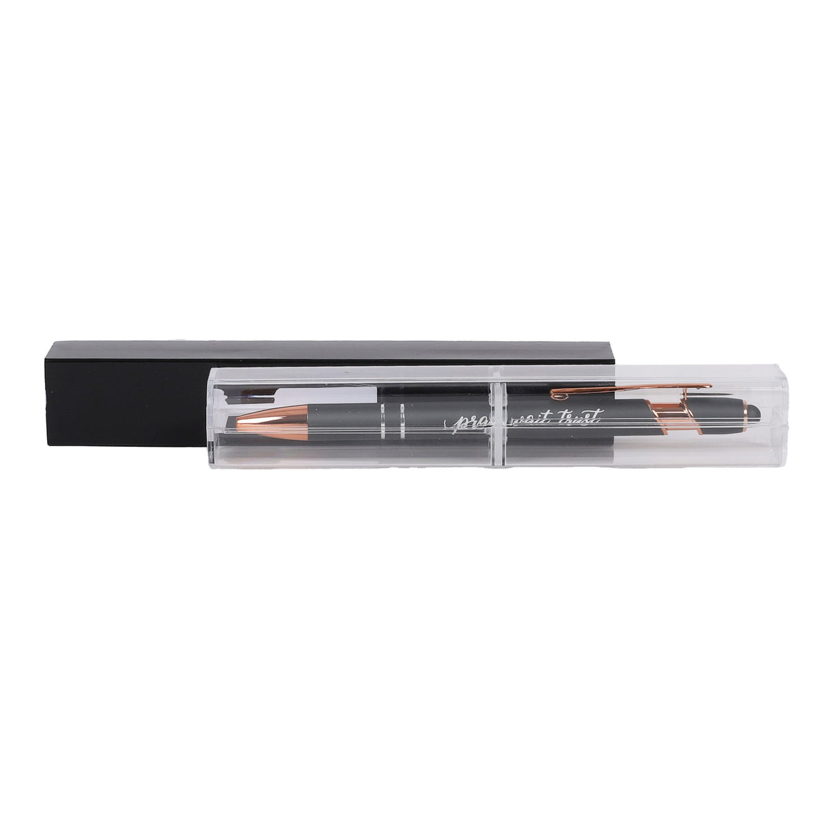 GIFT PEN SOFT TOUCH PRAY WAIT TRUST GUN METAL