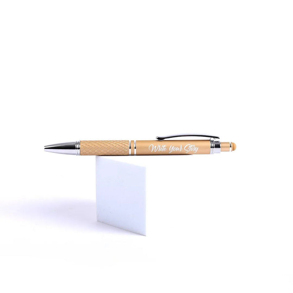 Gift Pen – Diamond Touch Write Your Story – Gold
