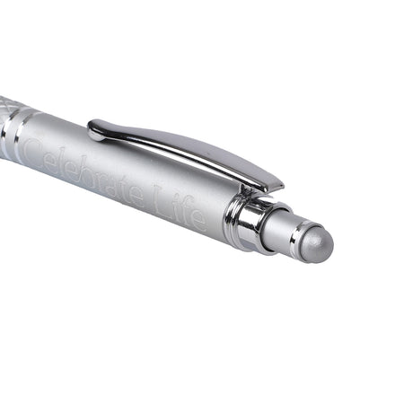 GIFT PEN DIAMOND TOUCH CELEBRATE LIFE SILVER