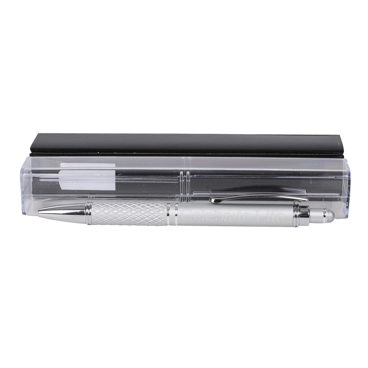 GIFT PEN DIAMOND TOUCH CELEBRATE LIFE SILVER