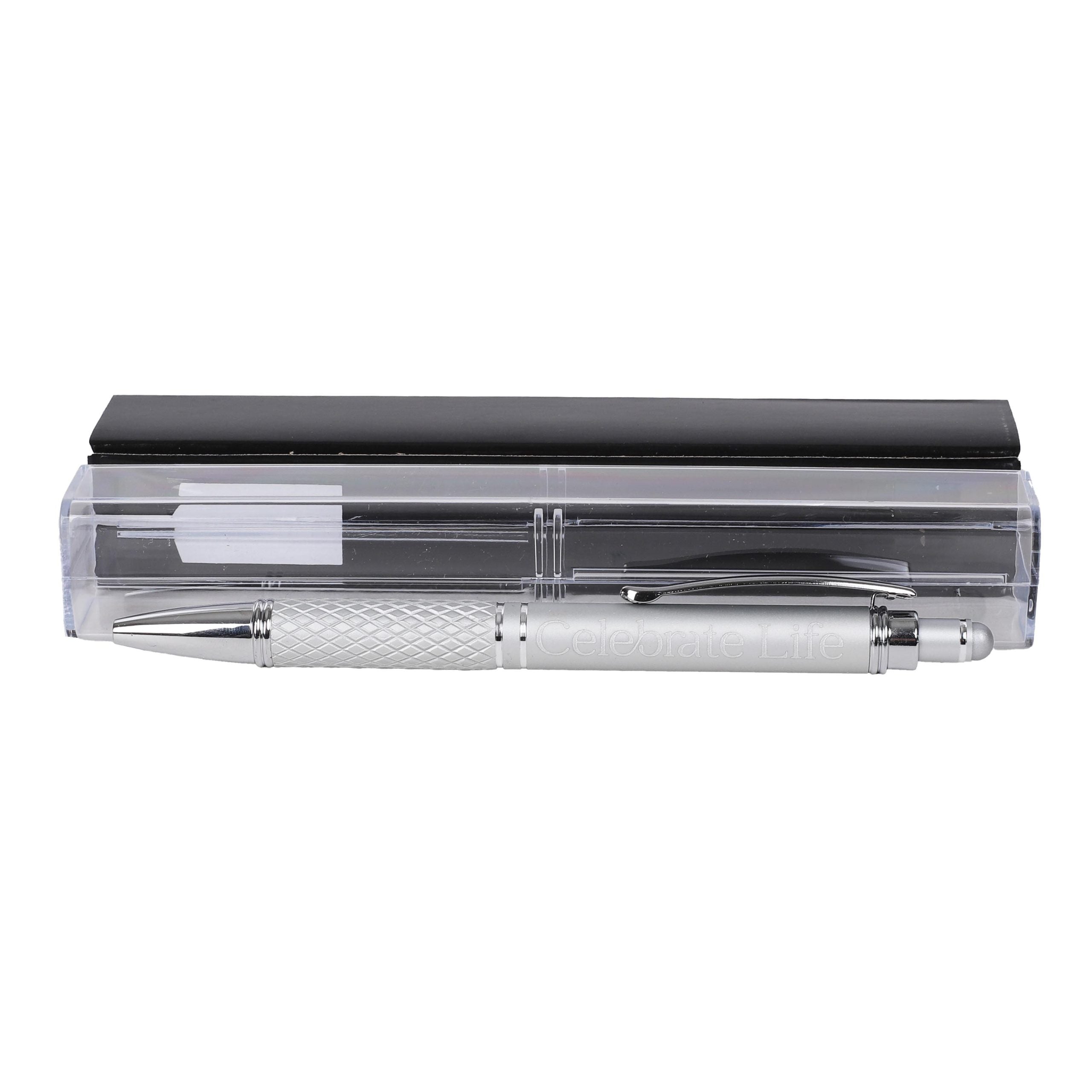 GIFT PEN DIAMOND TOUCH CELEBRATE LIFE SILVER