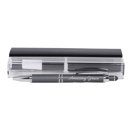 GIFT PEN DIAMOND TOUCH AMAZING GRACE CHARCOAL