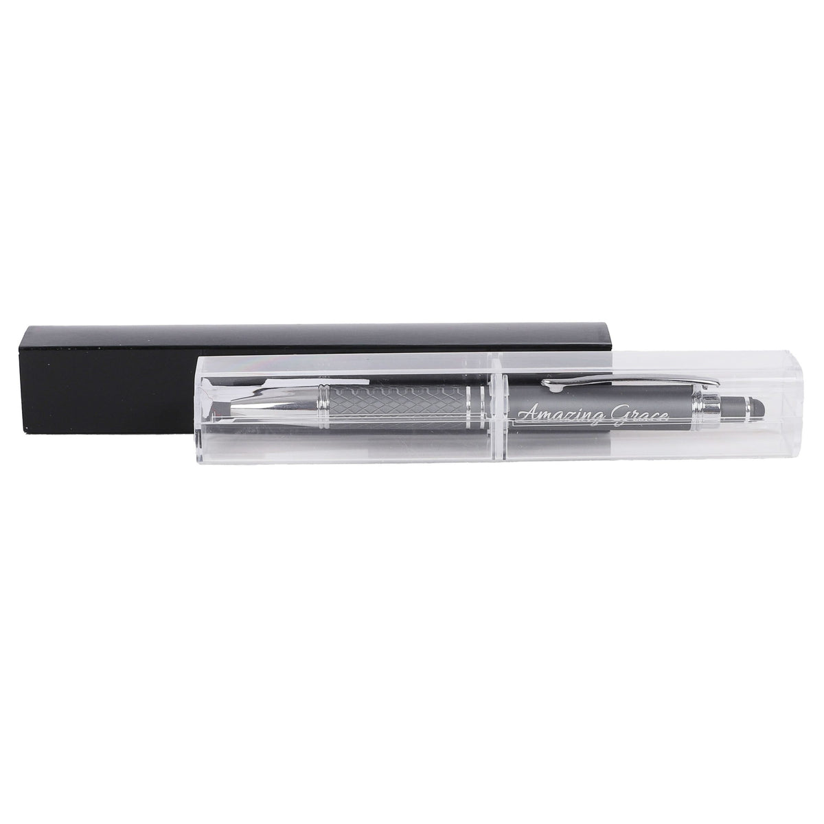 GIFT PEN DIAMOND TOUCH AMAZING GRACE CHARCOAL