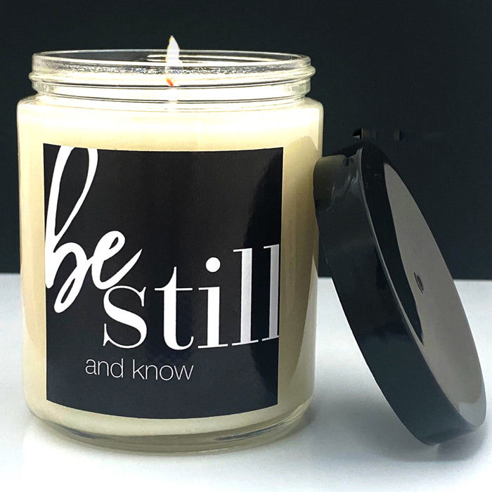 Be Still - Ocean Breeze - Glass Candle by Anchor Christian Distributors