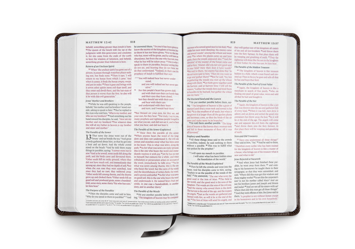 ESV Thinline Bible, Red Letter (9781581346541) by Crossway, product view 2