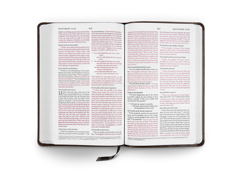 ESV Thinline Bible, Red Letter (9781581346541) by Crossway, product view 2