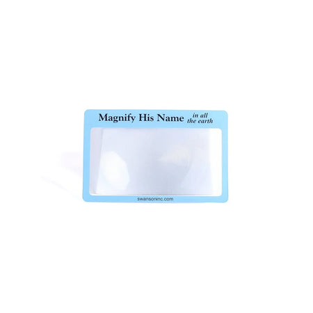 MAGNIFIER CREDIT CARD SIZE PK6