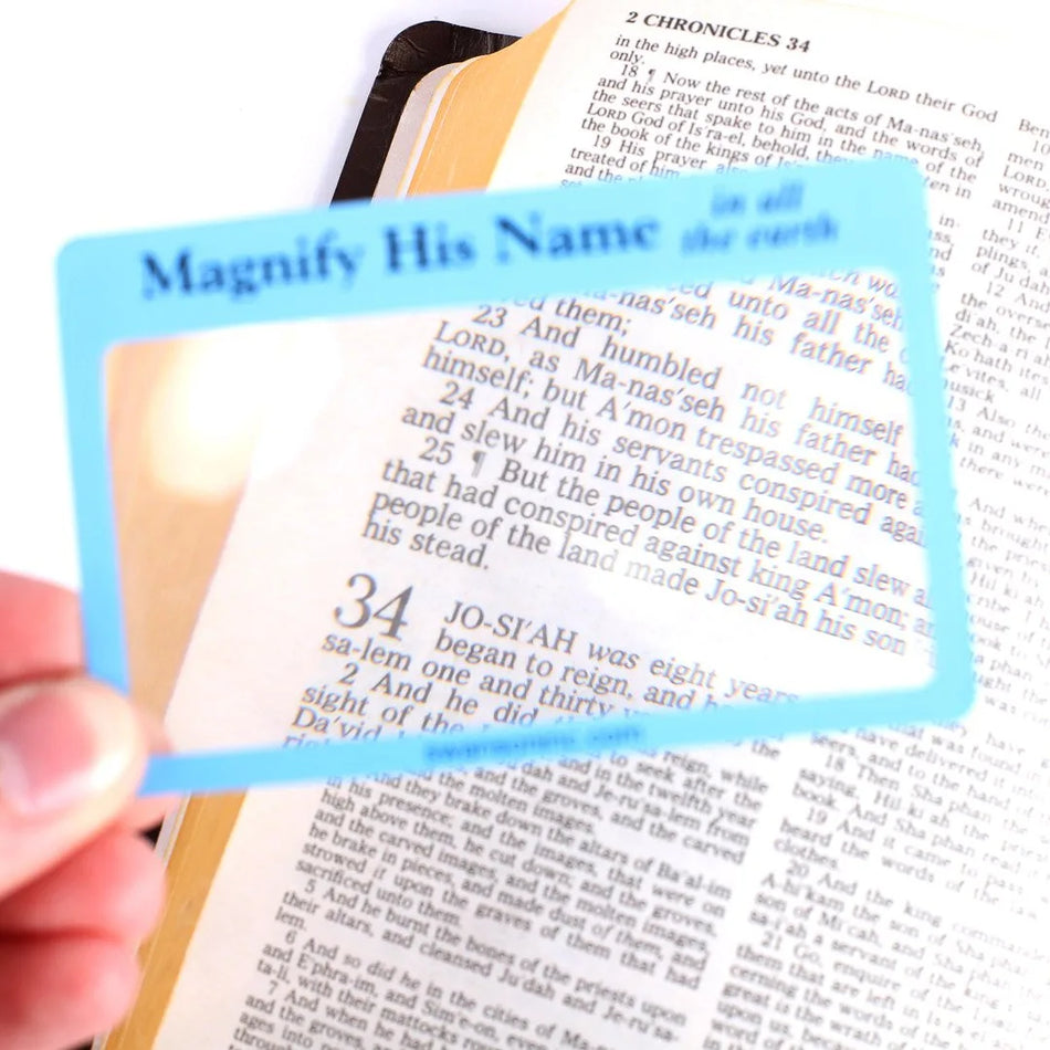 MAGNIFIER CREDIT CARD SIZE PK6