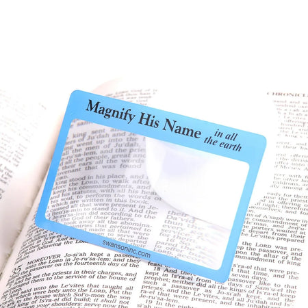 MAGNIFIER CREDIT CARD SIZE PK6