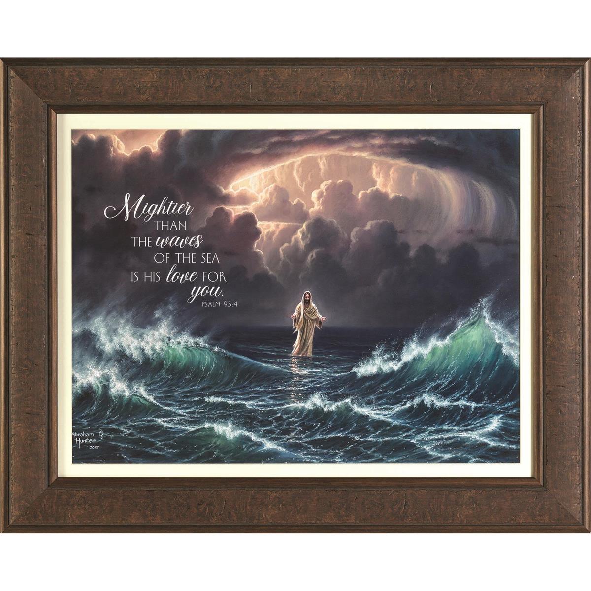 Framed Wall Art Mightier Than Waves by Dicksons, product view 2