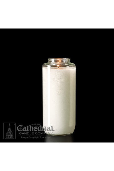 5-Day Crystal Glass Offering Candles - AF205-06 by Anchor Christian Distributors