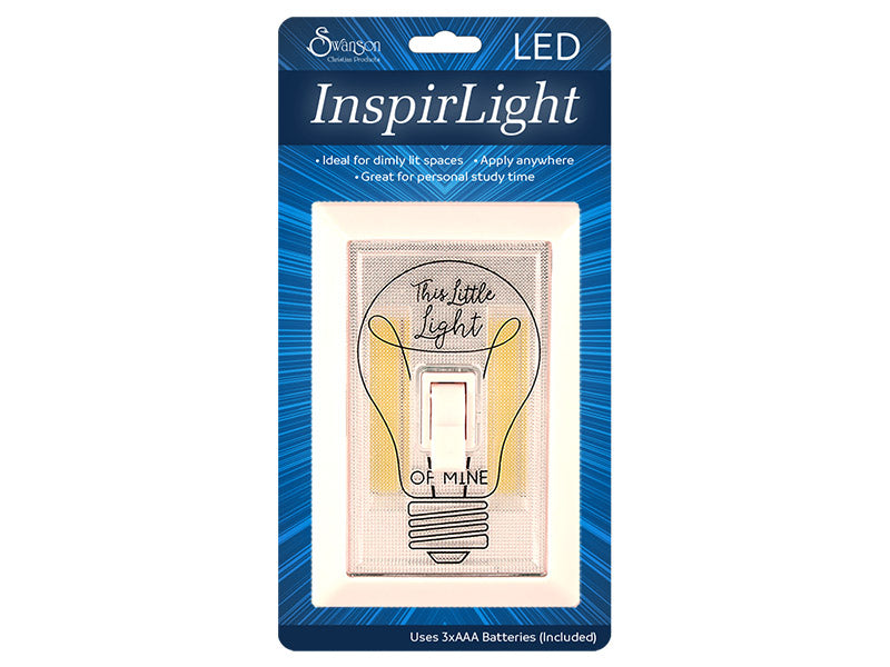 INSPIRLIGHT SWITCH "THIS LITTLE LIGHT OF MINE"