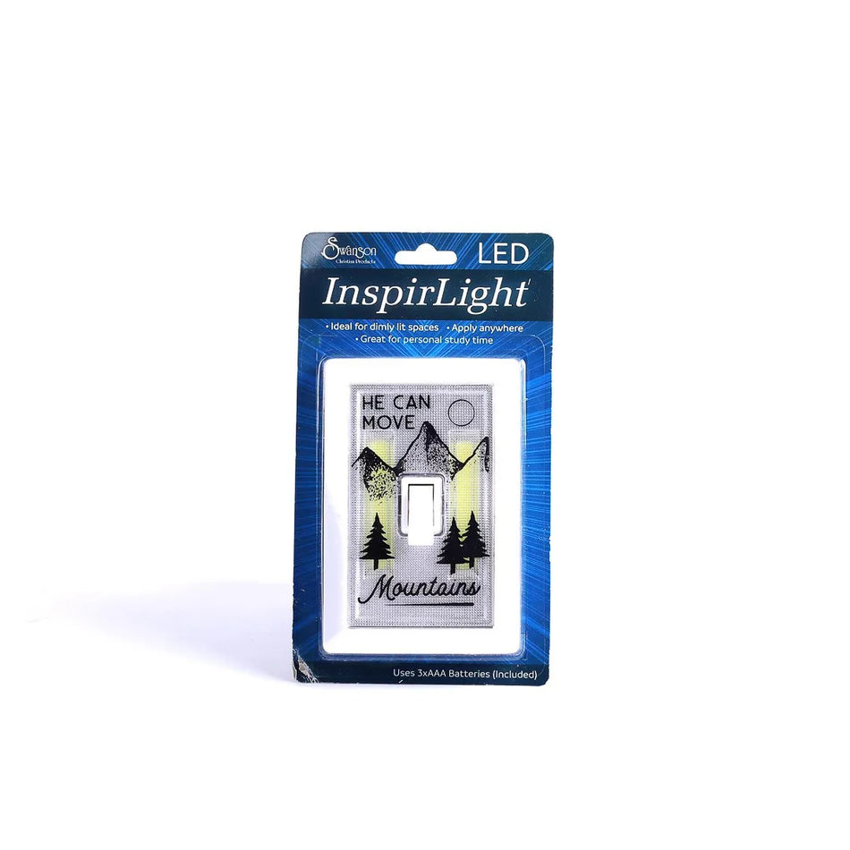 InspirLight Scripture Light Switch Covers - Faith-Inspired Home Accents by Swanson Christian Products, product view 2