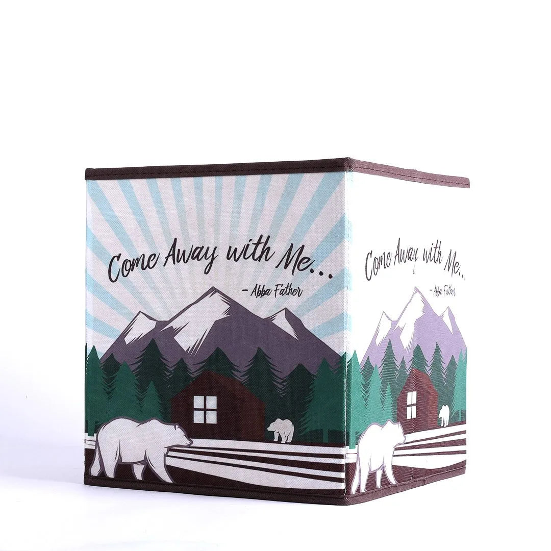 COLLAPSIBLE STORAGE BOX COME AWAY