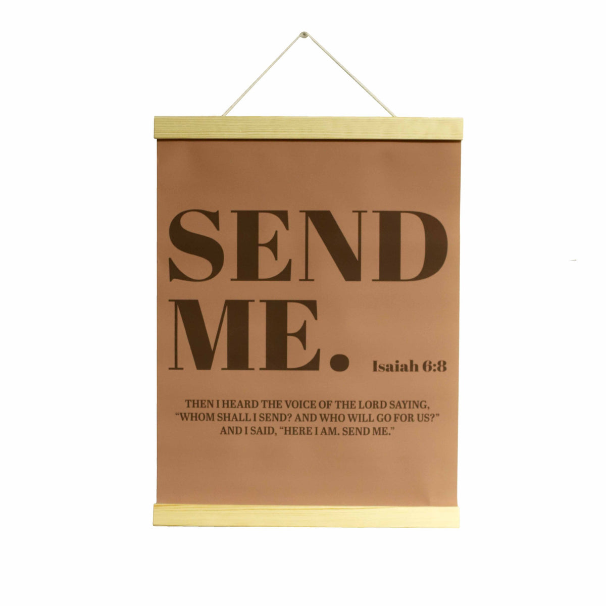 WALL DECOR CANVAS SEND ME