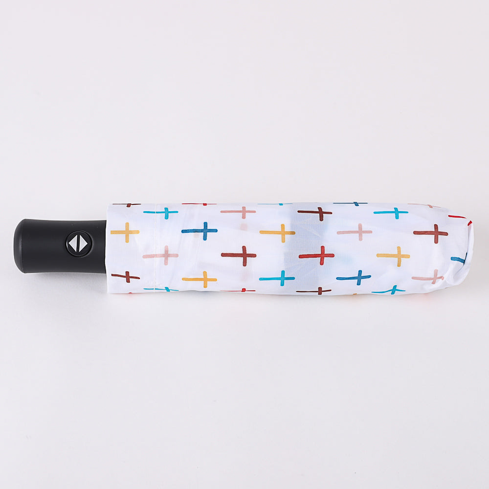 UMBRELLA COMPACT COLORFUL CROSSES