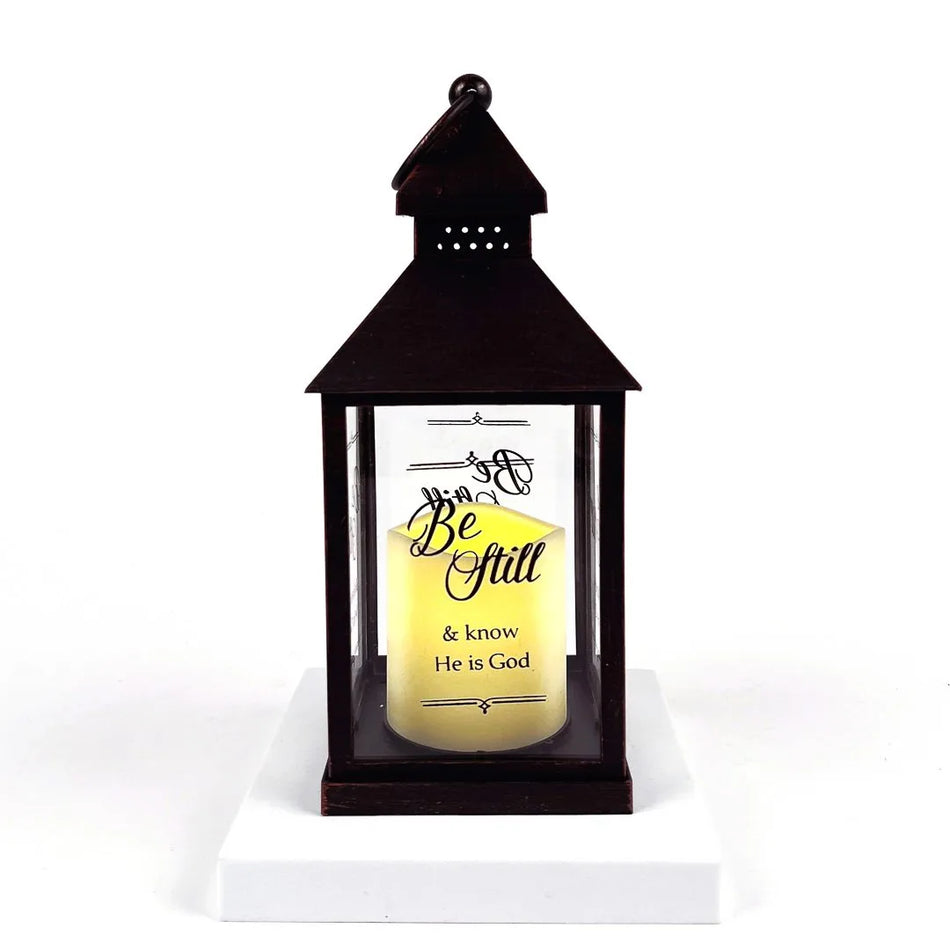 LED Candle Lanterns - Faith-Inspired Decorative Light Accents by Swanson Christian Products, product view 2