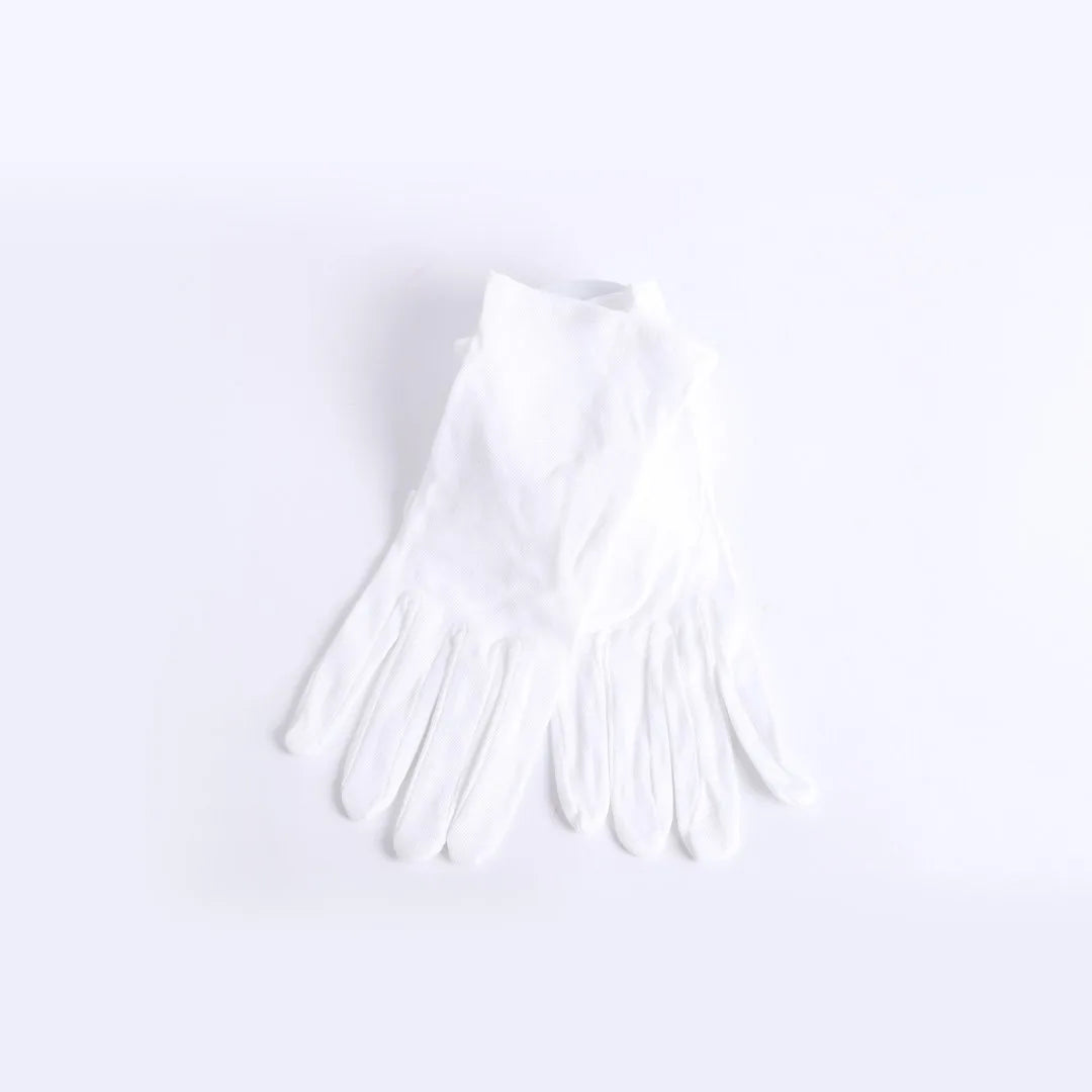 GLOVE WHITE PLAIN L