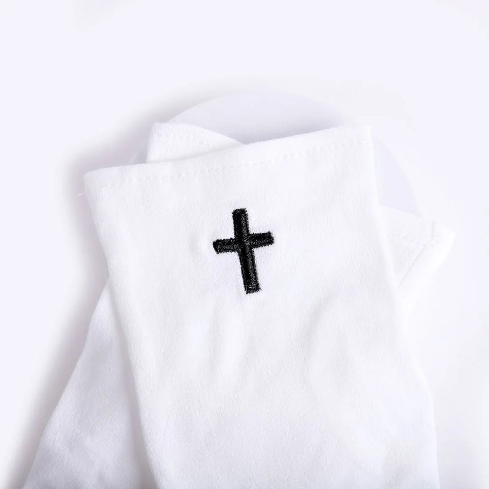White Glove – Extra-Large – With Black Cross
